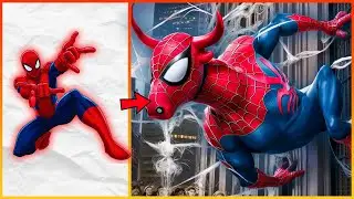 Bull Power 🐂: What If Marvel & DC Heroes Became Super Bulls? (2024) 💥