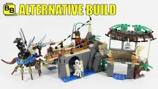 LEGO NINJAGO MOVIE 70608 ALTERNATIVE BUILD DOCK ATTACK!