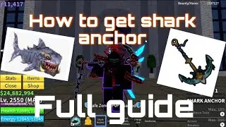 How to get shark anchor (FULL GUIDE)