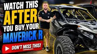 Can Am Maverick R  NEW OWNER Walk around