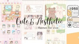 cute and aesthetic themes for vivo🌷