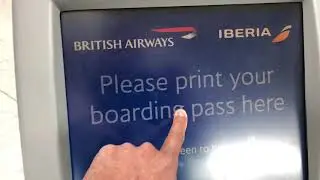British Airways Heathrow T5 Checking easy as 1 2 3