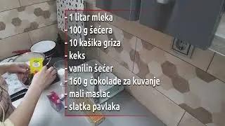 Mleko Keks Griz Čokolada