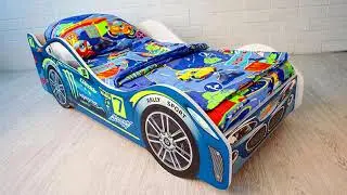 Машина кровать для мальчиков! BED CAR RC for kids