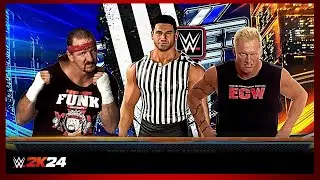 WWE 2K24 | TERRY FUNK vs THE SANDMAN