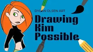How to Draw Kim Possible from Disney’s Kim Possible Series