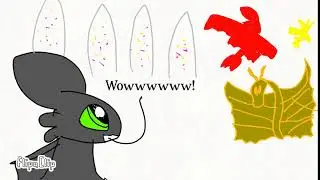 Toothless x Light Fury part 7