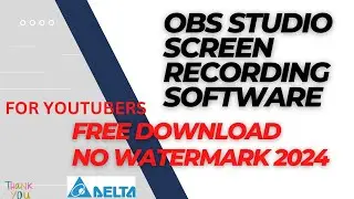 Free screen recording software 2024|obs studio software |video creating software |streaming software
