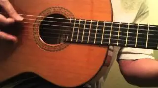 Aria Vintage  544F flamenco guitar 60s dings issues huge voice $299