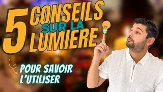 🌟 5 conseils pour utiliser la lumière en photographie