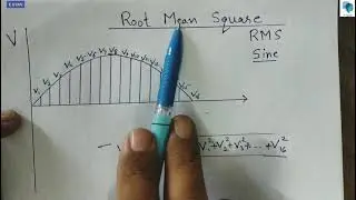 RMS Value of AC : Effective value : Root mean square