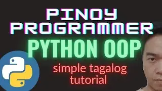 PINOY PYTHON PROGRAMMER : BASIC ON HOW TO CREATE A PYTHON OBJECT ORIENTED PROGRAMMING TUTORIAL