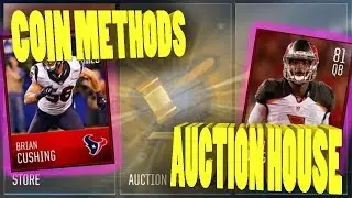 MADDEN MOBILE 18 COIN METHODS AND UNLOCK AUCTION HOUSE ! !
