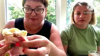 ПОЖРЕМ😉/А НА ЗАВТРАК БУТЕРБРОД И ФРУКТЫ😉/Мукбанг