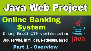 Online Bank Management System in jsp and Servlet | Java web project | Netbeans Mysql Database