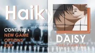 [amv] kenma kozume - daisy | video game edit