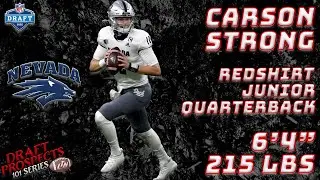 2022 NFL Draft Prospects 101 || Analysis of QB Carson Strong | Inside the Numbers, Pros/Cons & Comp