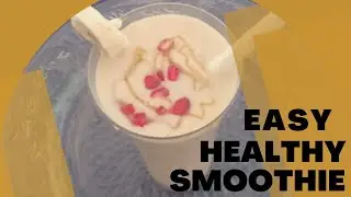 Healthy smoothie recipe |No suger|Apple banana smoothie|Quick recipe