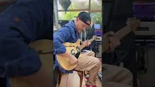First tones from the new Sterling By Musicman James Valentine chambered guitar!