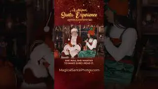 Catching up With Elf Anna and Santa: Day 1 Highlights from Raleigh Santa Experience! #shorts