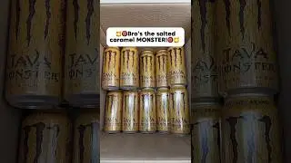 👹🍯Bro’s the salted caramel MONSTER!🍯👹 