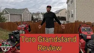 Toro Grandstand Review. #grandstand #lawn #lawncare