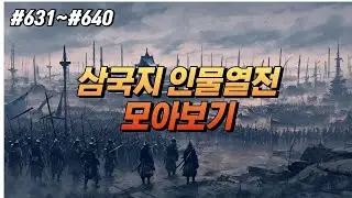 삼국지 인물열전 #631~#640 모아보기 【조모 조무 조방 조범 조비 조상 조성 조순 조식 조안민】