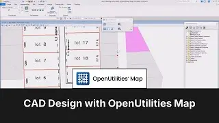 CAD Design with OpenUtilities Map
