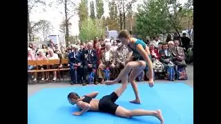 Russian girl martial arts