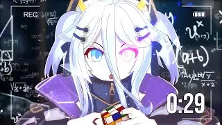 Henya solve's the Rubik's Cube || Animation【VShojo】