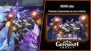 Genshin Impact Piedade Calamidade de Aço Ardente