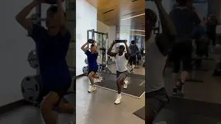 Load and Explode:  Stronger Core with Reverse Lunge w Plate Drive‼️ ( Bachier) #basketball
