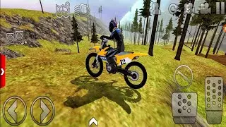 Off-road Outlaws Motorcycle Jungle Driving Simulator - Off-road Bike Driving 3D - Android Gameplay