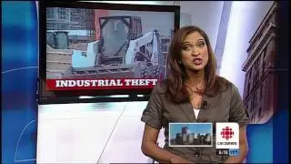 CBC News - Stolen skid steer recovered in 40 minutes