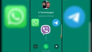 Incoming Screen Video Call WhatsApp Telegram Viber Android