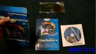 Unboxing Power Director 10 Video Editing Software
