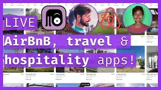 AirBnB 🏩 travel & hospitality apps!