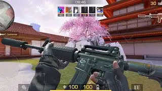 Standoff 2 Arcade Mode with M4A1-S Sakura Map - CSGO Mobile