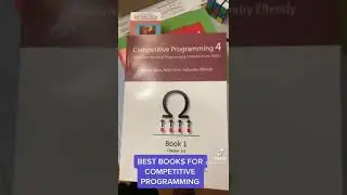 BEST BOOKS FOR COMPETITIVE PROGRAMMING