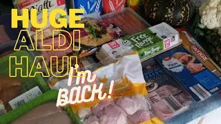 HUGE ALDI AUSTRALIA BUDGET ROCERY HAUL + PANTRY TOUR!!!
