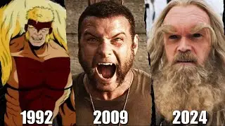 Evolution Of Sabretooth In Movies & TV [1992-2024]