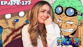 NOT CHOPPER! 😭😭 FIRST TIME WATCHING ONE PIECE Episodes 176 & 177 REACTION!