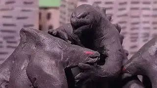 Godzilla vs Muto's | Stop Motion de plastilina | Especial 1000 subs y 70 aniversario de Godzilla