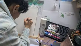 drawing  a dragon  part 1