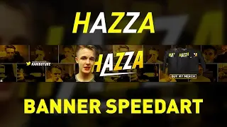 Hazza banner speedart - Speedart #5