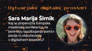 Kaj so priporočila Evropske mladinske konference na področju vključevanja v digitalnem prostoru?