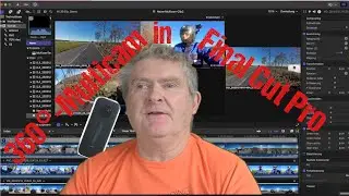 Tutorial: Editing Final Cut Pro 360° videos on Insta360 X2 / X3 AND Multicam mode with DJI Action 4