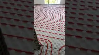 Isı pompası yerden ısıtma uygulaması