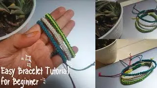 [DIY] Membuat Gelang Tali Nilon untuk Pemula