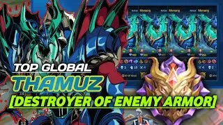 TOP 1 GLOBAL THAMUZ BUILD 2021 - MOBILE LEGENDS
